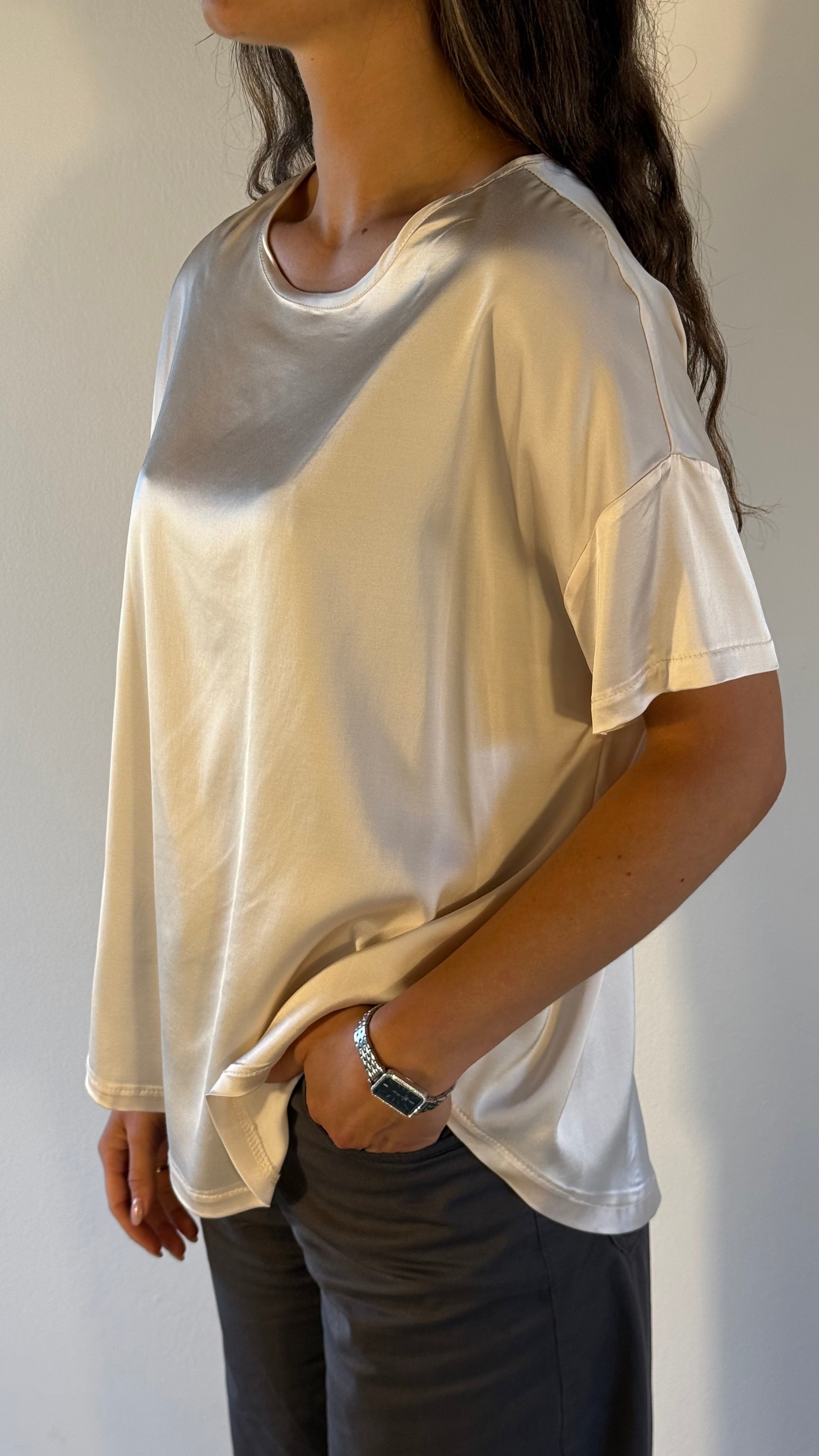 T SHIRT OVER SETA