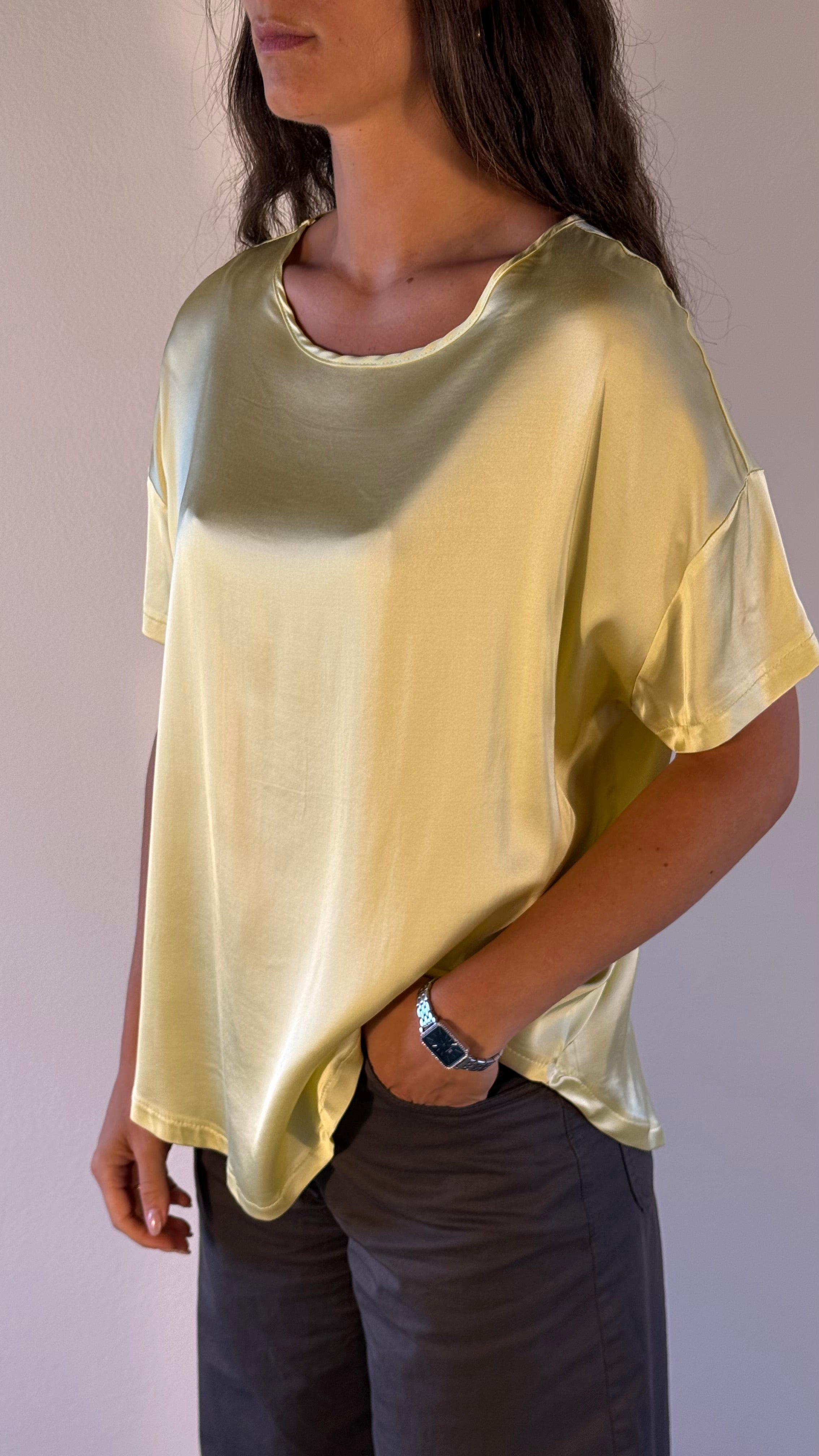 T SHIRT OVER SETA