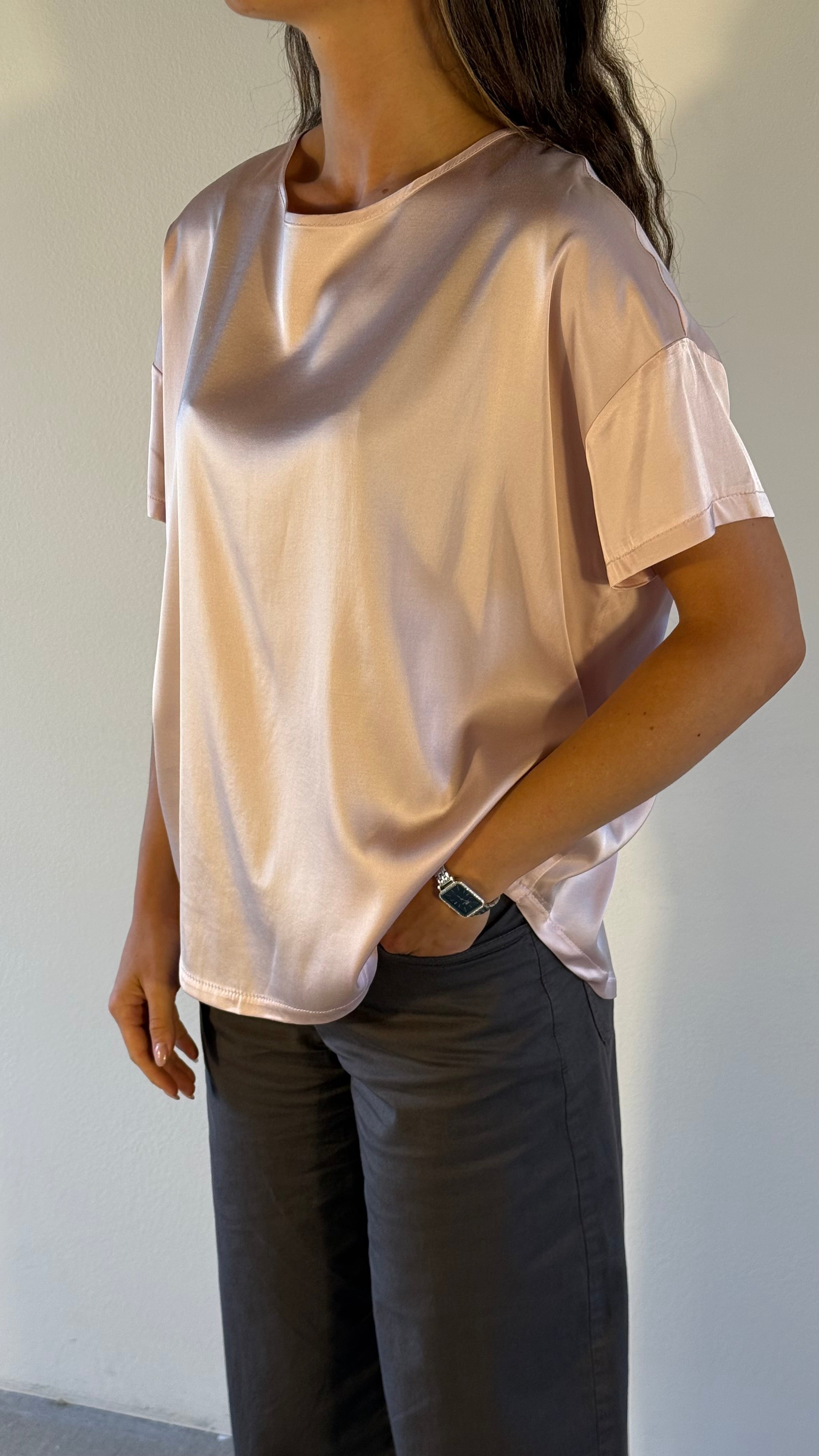 T SHIRT OVER SETA