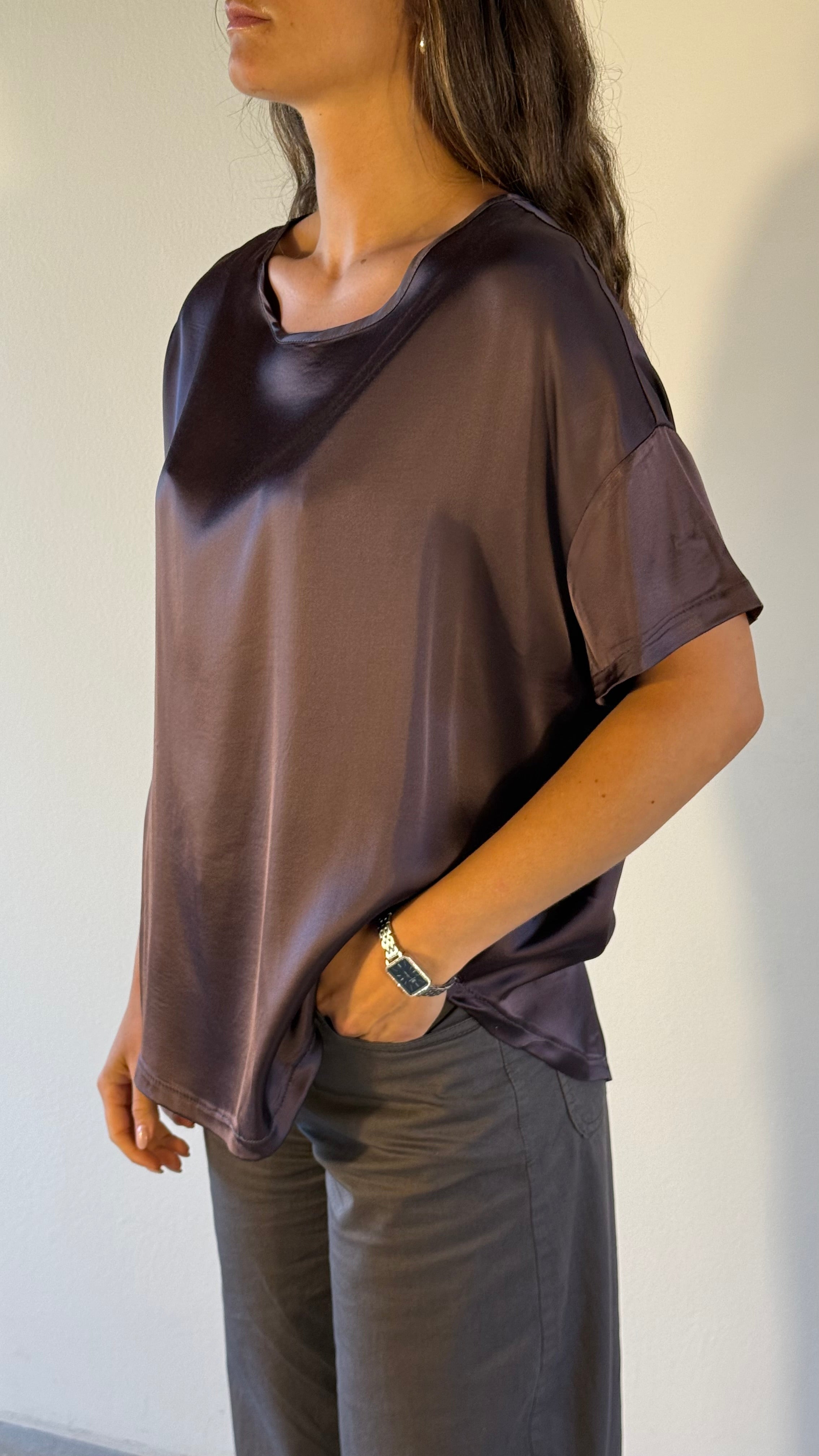 T SHIRT OVER SETA