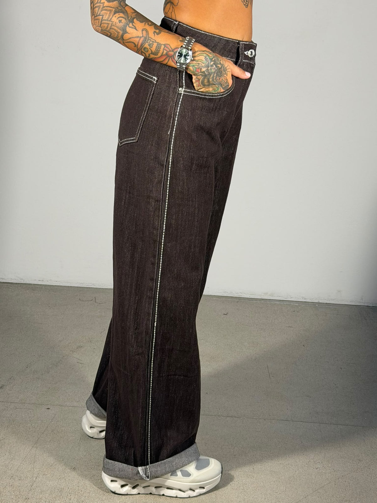 JEANS WIDE LEG