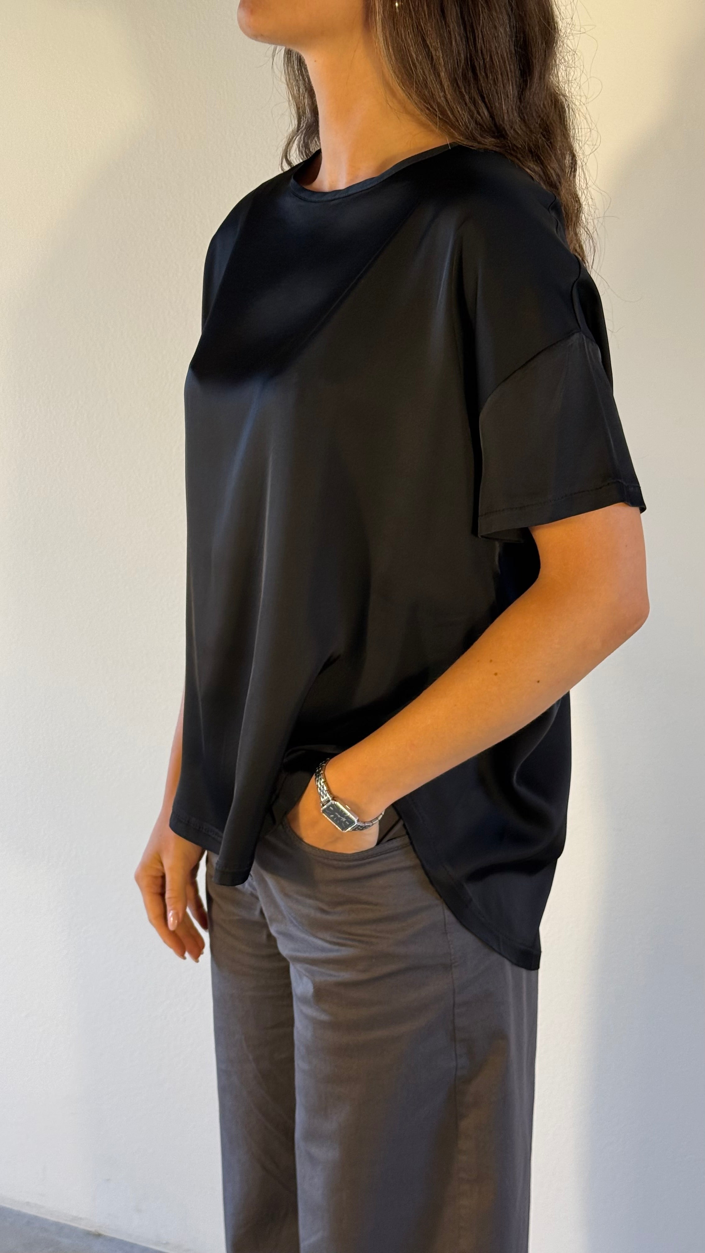 T SHIRT OVER SETA
