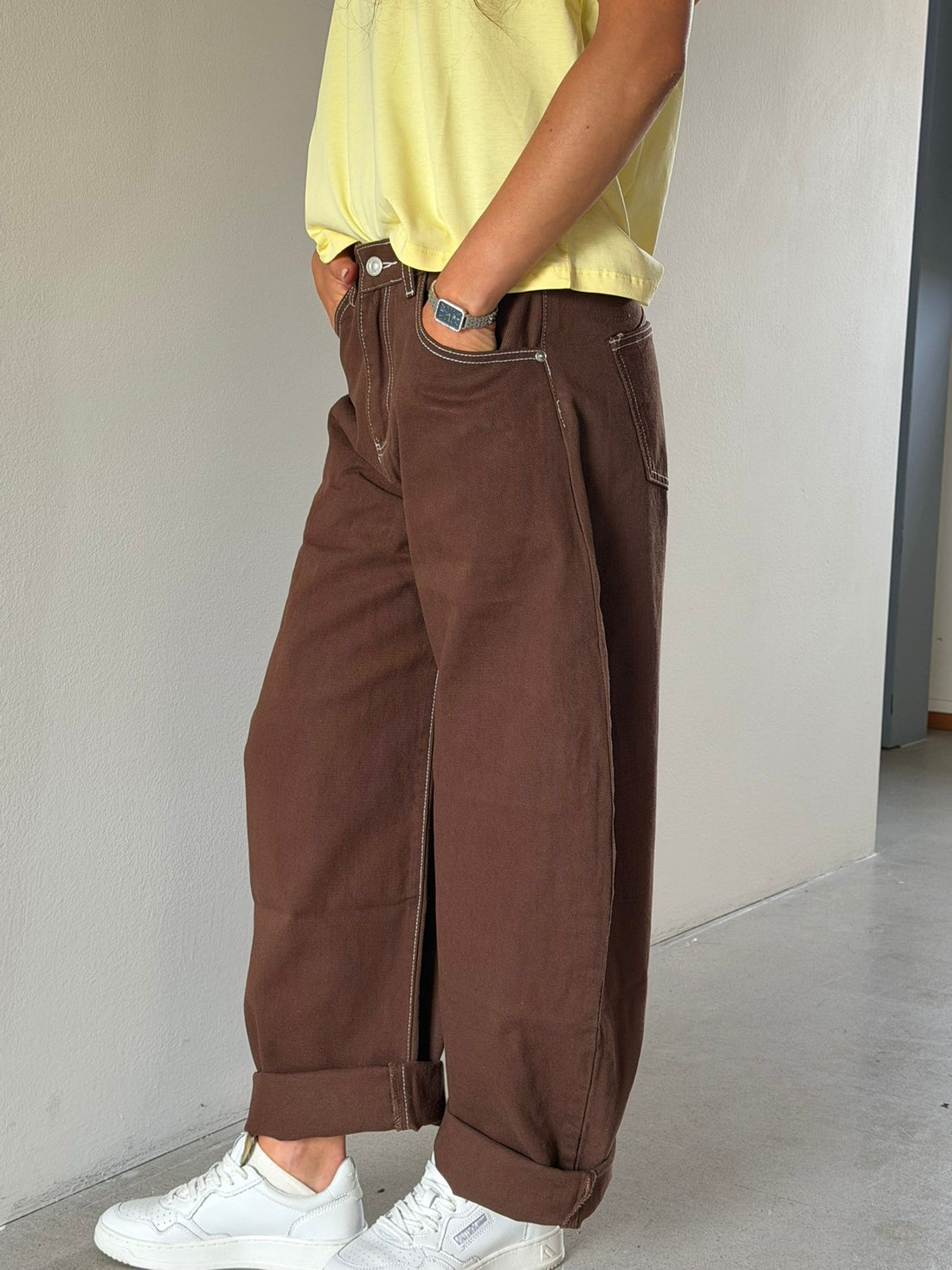 JEANS BROWN