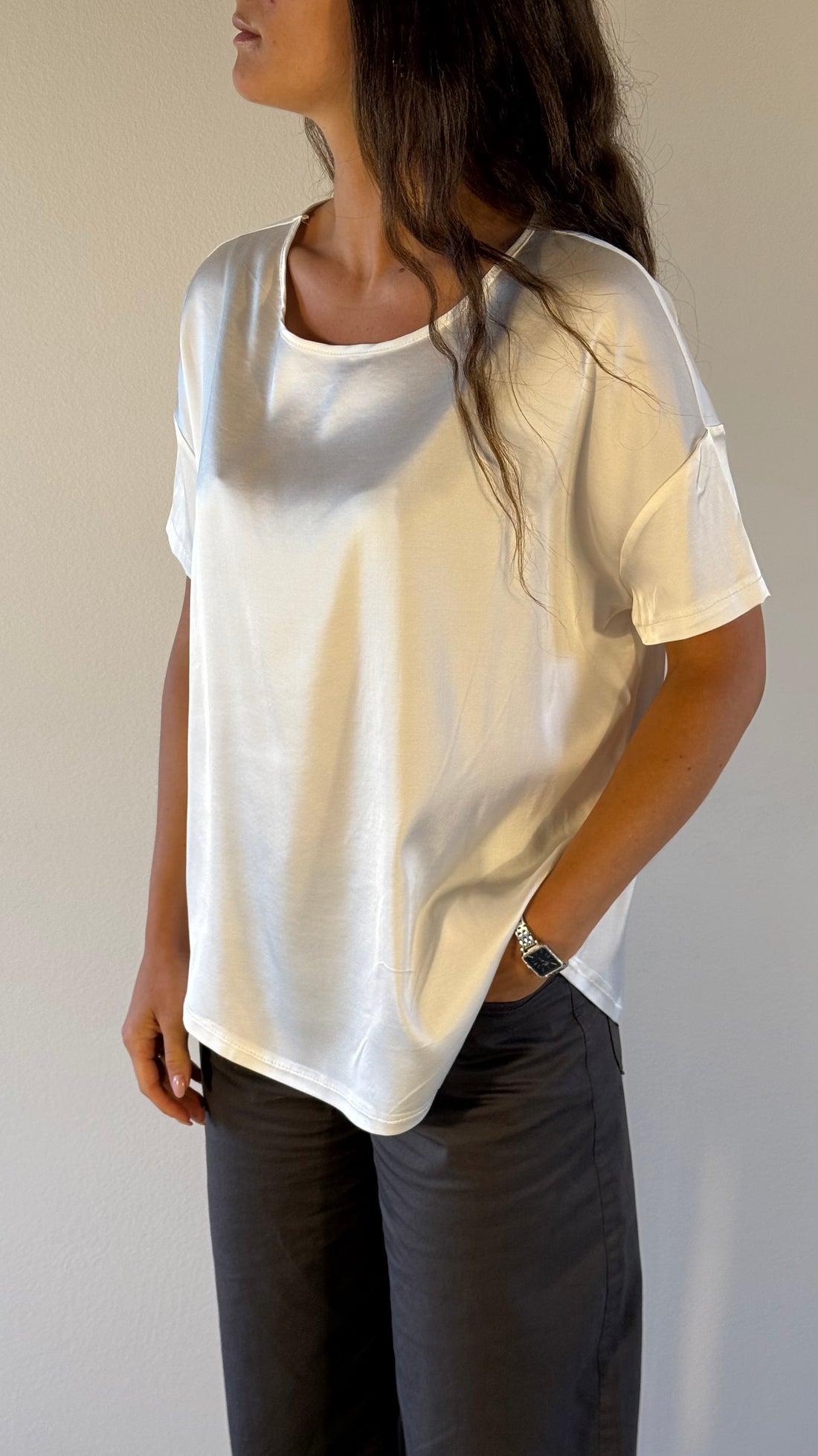 T SHIRT OVER SETA