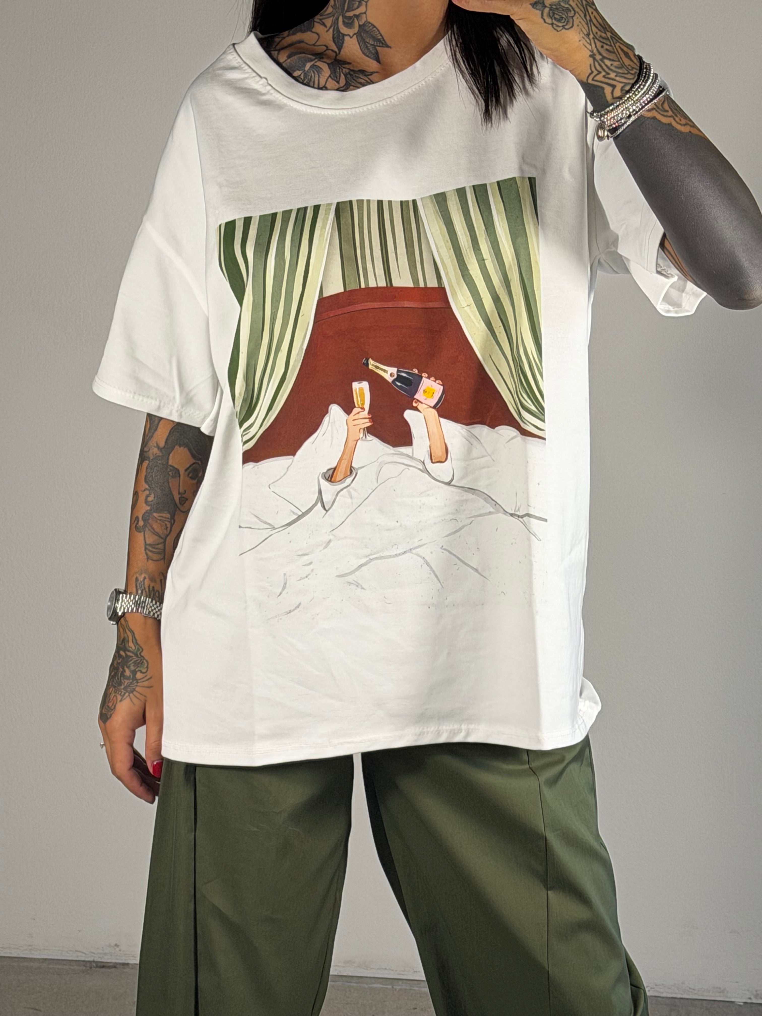 T SHIRT CHAMPAGNE