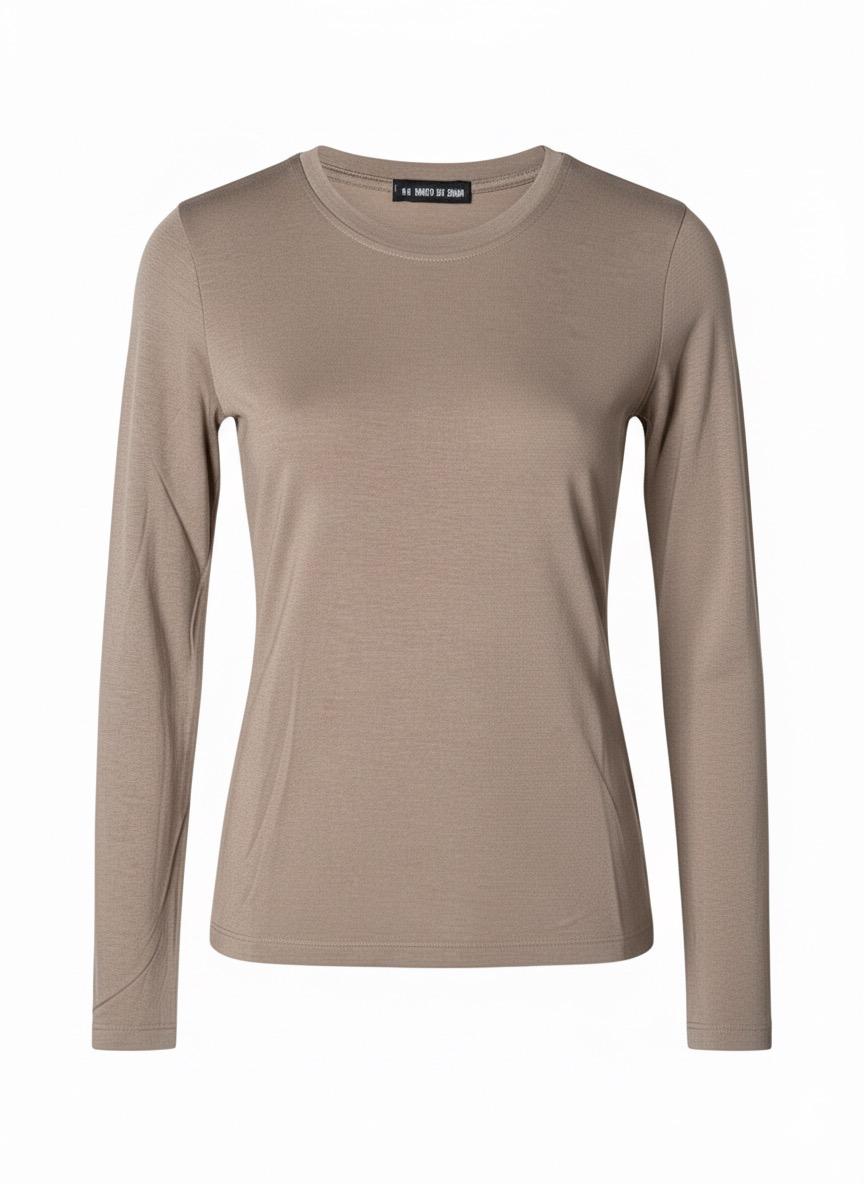 MAGLIA BAMBOO GIROCOLLO