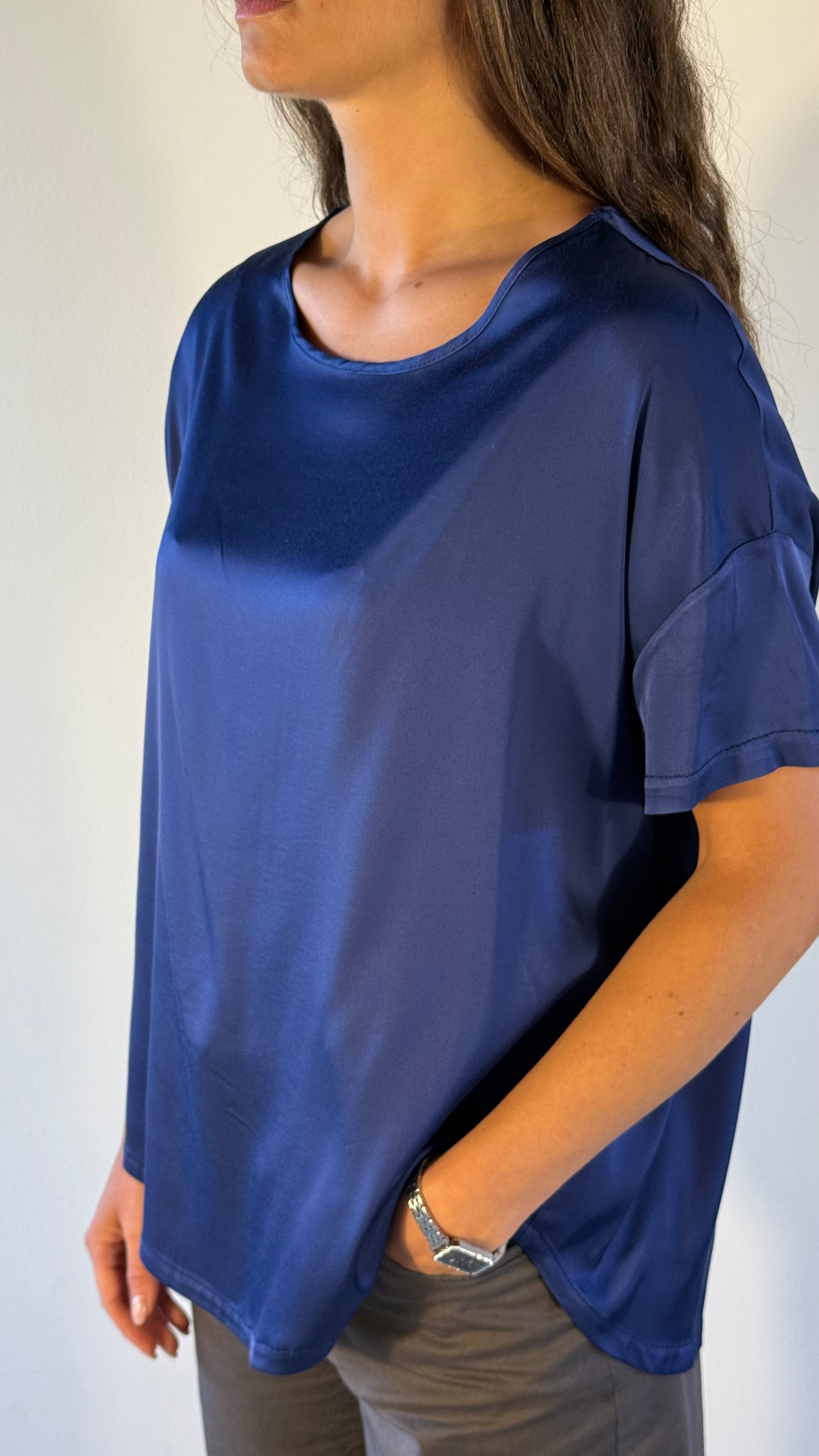 T SHIRT OVER SETA