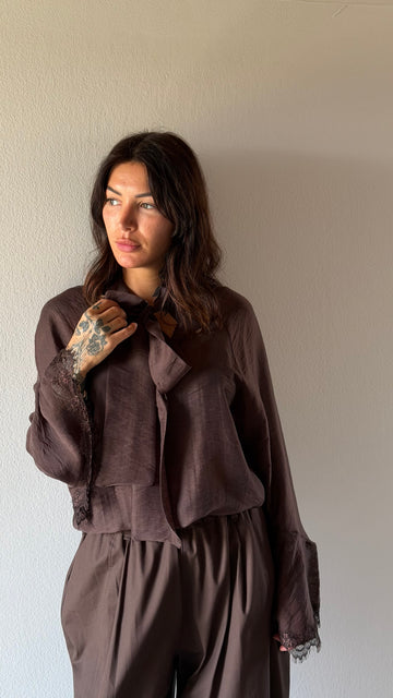 CAMICIA PIZZO