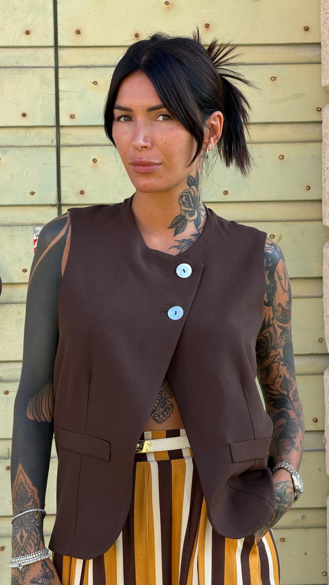 GILET TITANIO