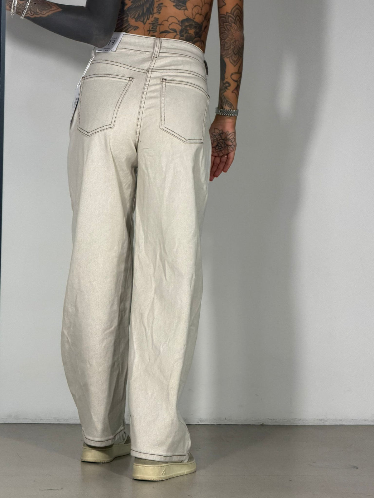 JEANS LAURA CREMA
