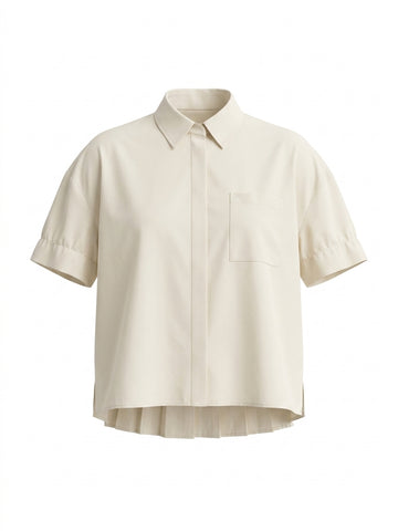 CAMICIA PLISSETTATA